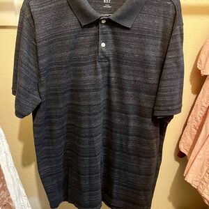 GAP Men's Charcoal Polo Shirt